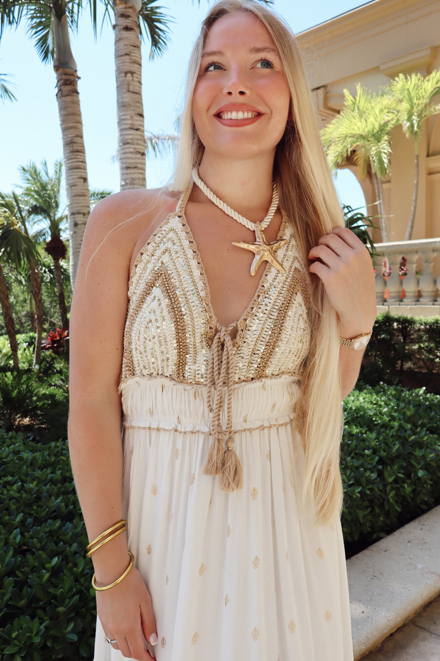 Tropical Maxi Dress