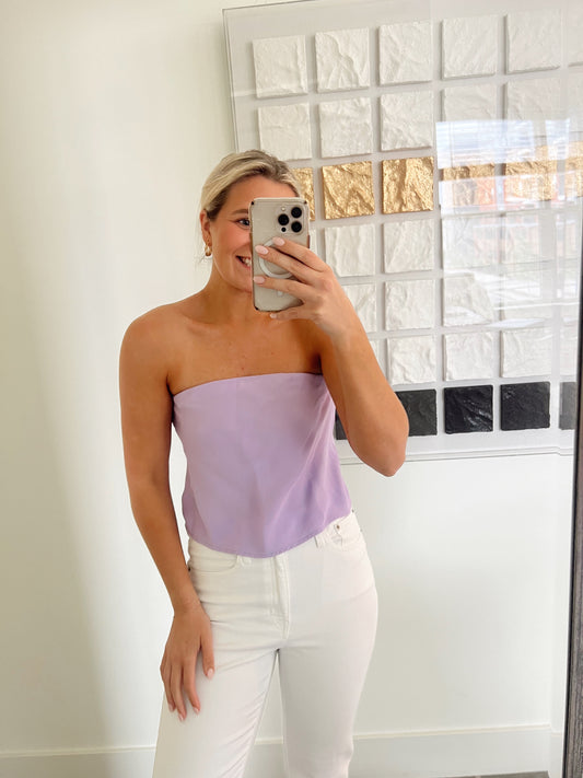 Violet Tube Top