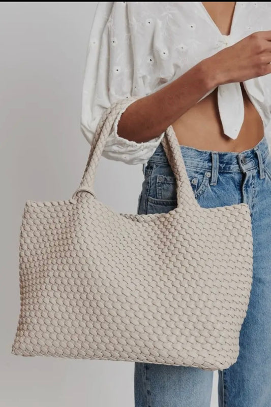 April Woven Bag