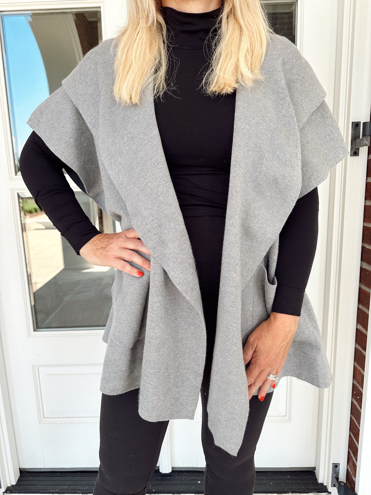 Heather Gray Cardigan