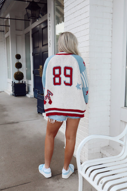 Sporty Sweater Cardigan